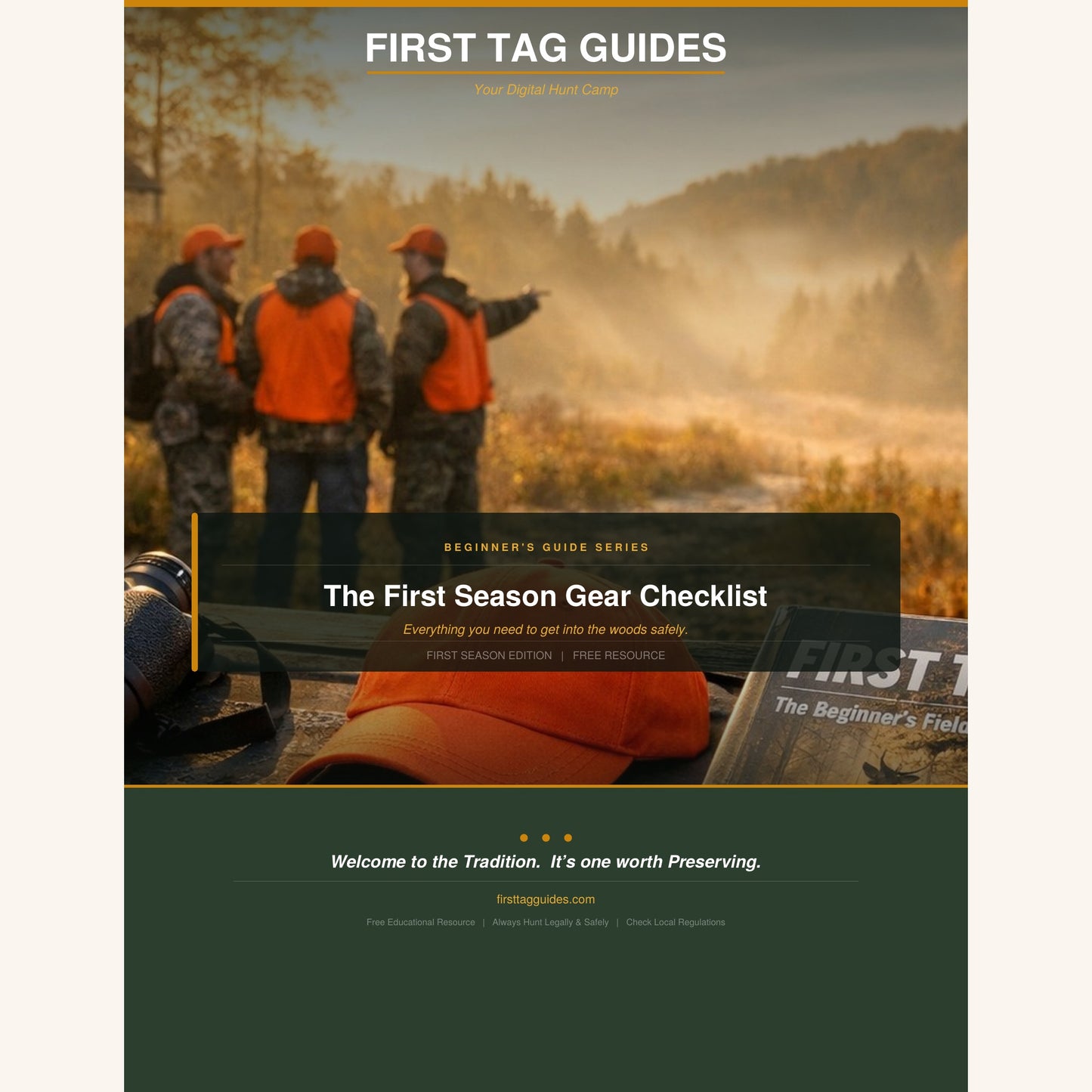 First Season Gear Checklist