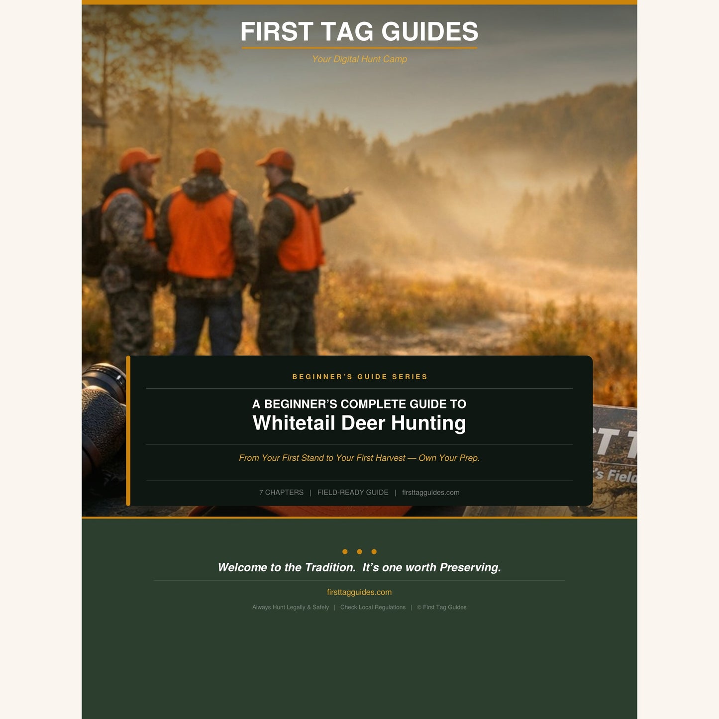 A Beginner's Complete Guide to Whitetail Deer Hunting