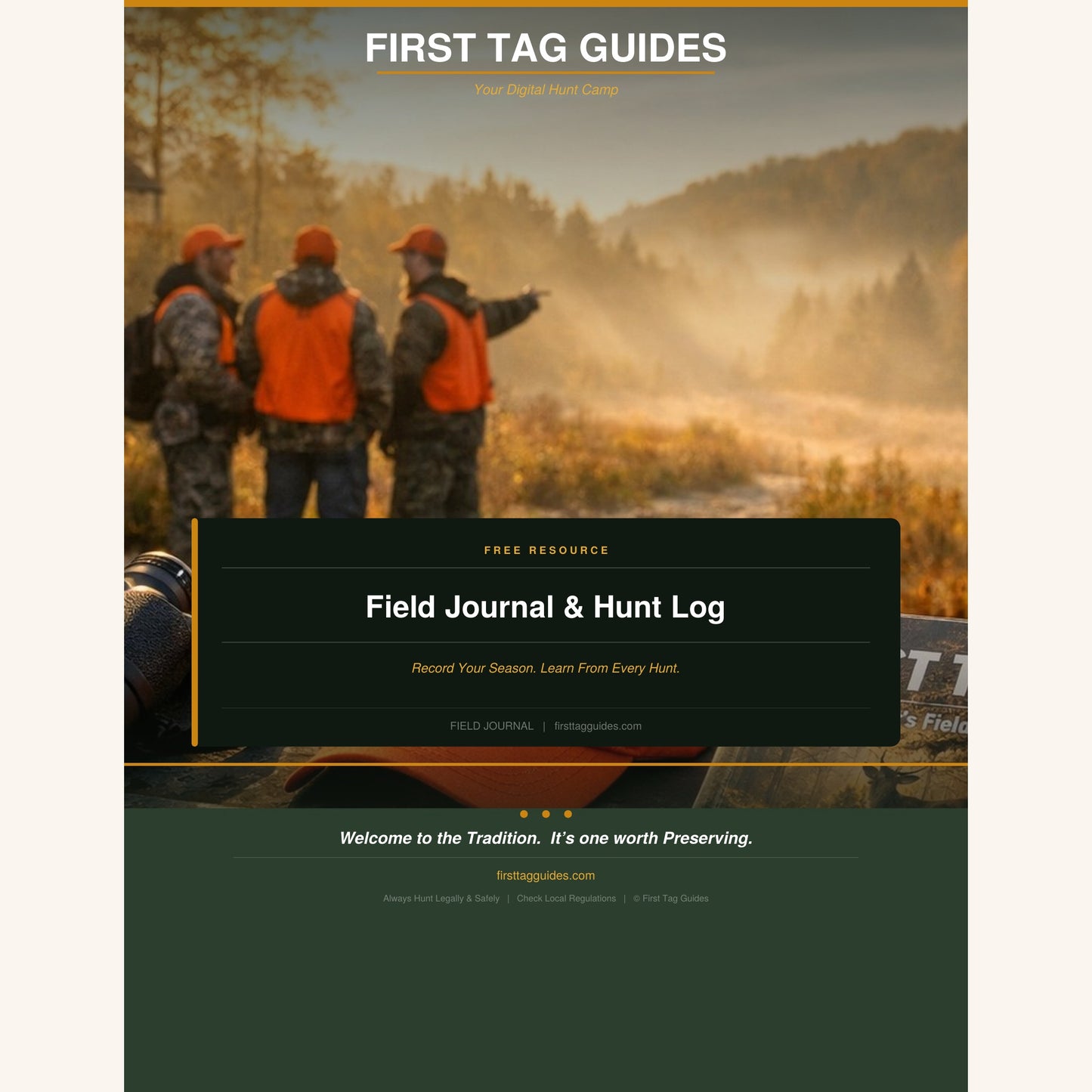 Field Journal & Hunt Log